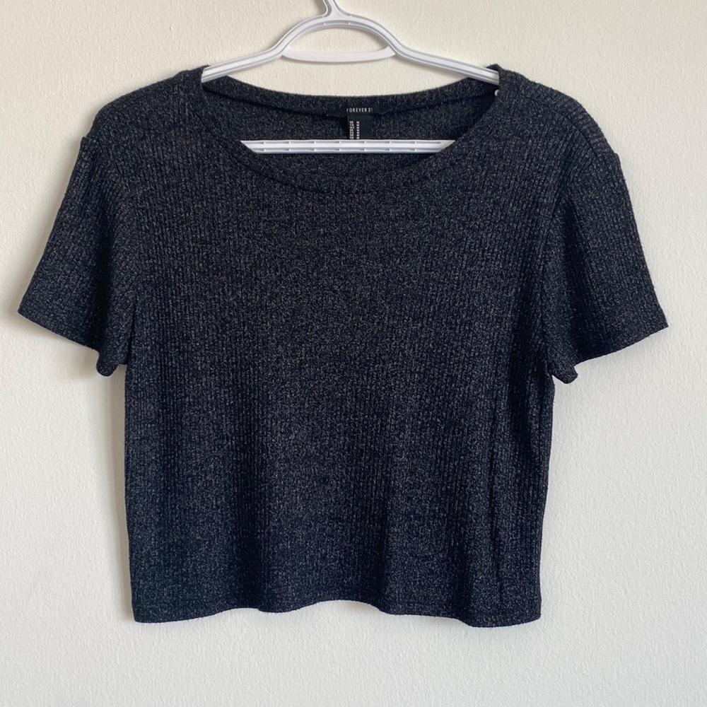 Black Crop Top